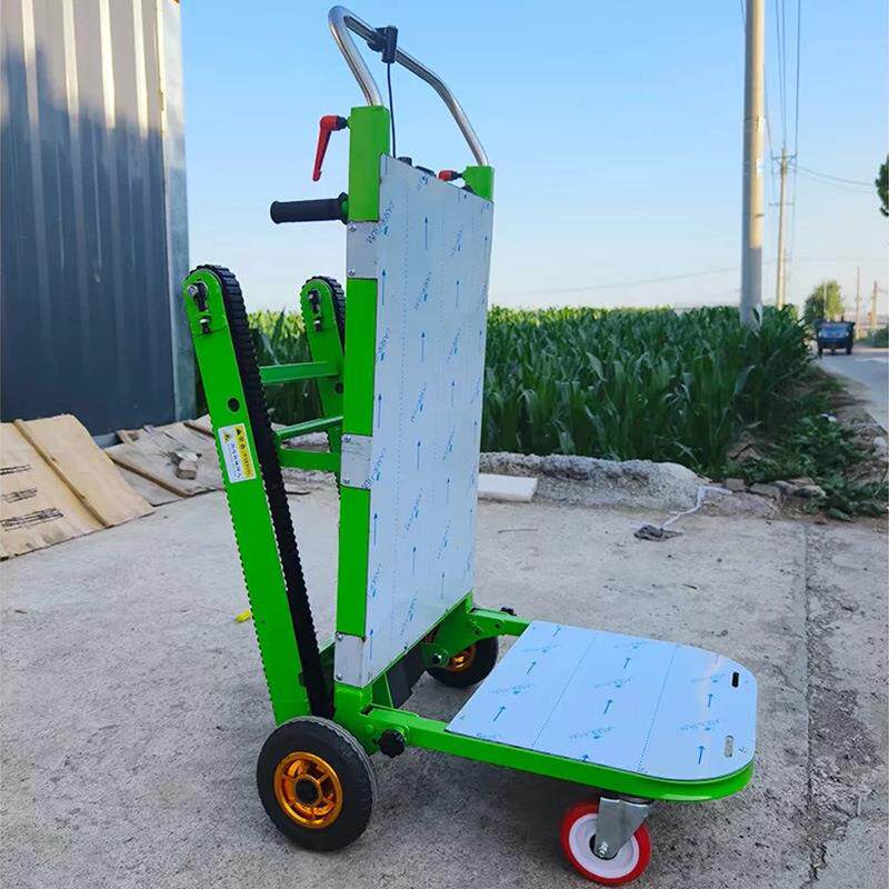 电动爬楼机楼梯搬运车搬货履带式上下楼神器全自动小型载重气瓶新