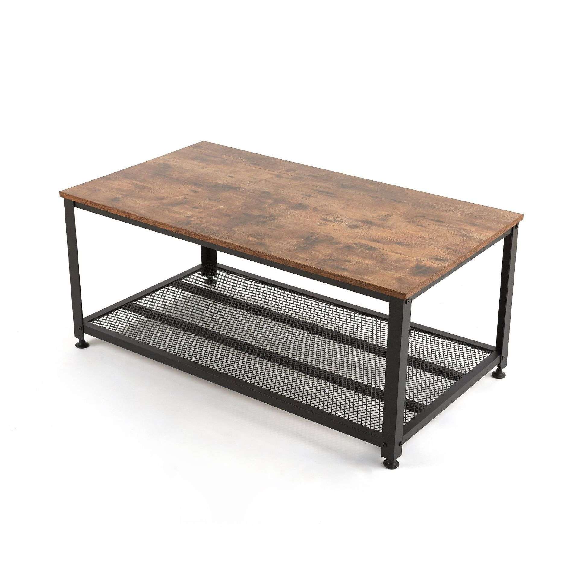 外贸实木办公桌现代简约复古长方形茶几桌创意大板长桌会议桌茶几