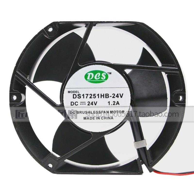 DESDS17251HB-24V/12V24V1.2A1725117CM防水散热风扇
