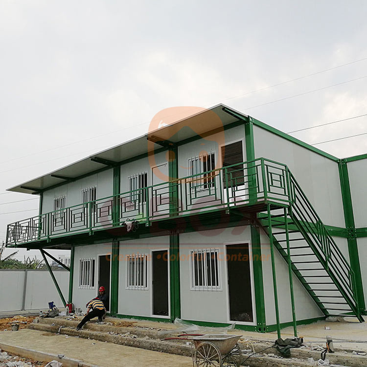 工地移动打包箱房 快拼移动办公室集成房屋 临时工人宿舍图片