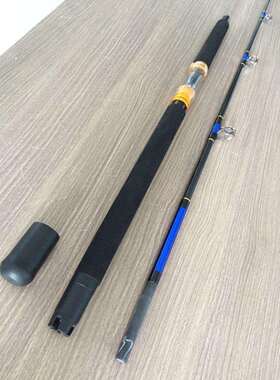 船竿重磅80号1.651.85米锚杆拖杆超强重力型碳素铁板竿直销