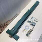 双门平推式 豪邦欧式 防火门逃生锁单门 推杆防火逃生锁