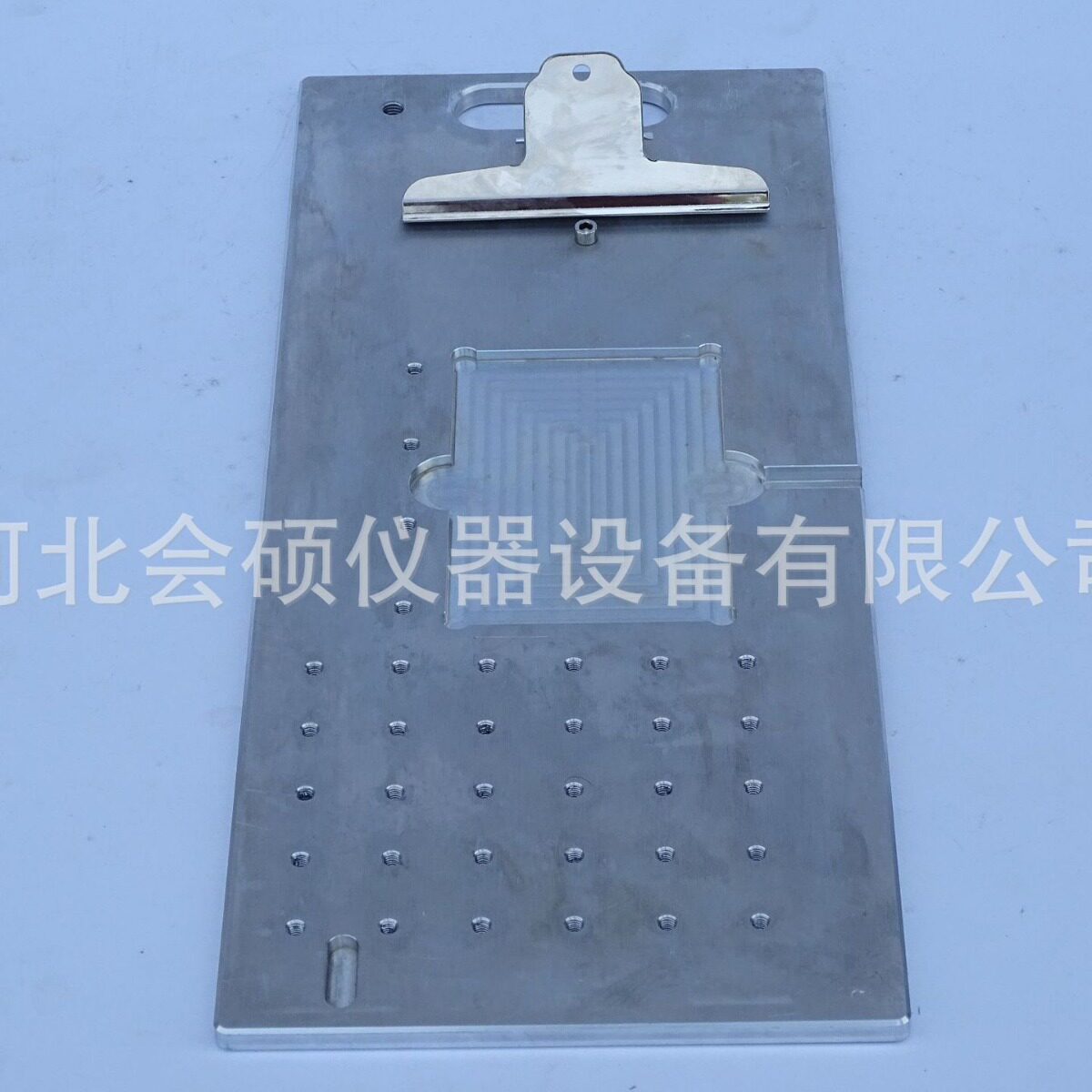 新标准摆式摩擦系数标定固定器 JTG3432-2024 标准样品槽型钢直尺
