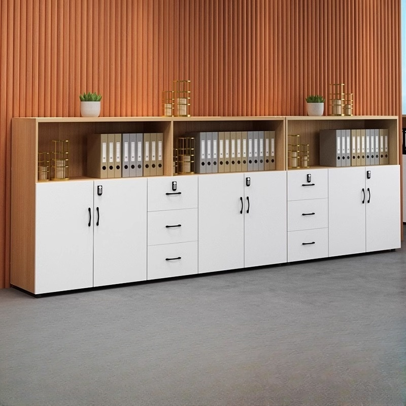 文件柜矮柜办公会议室落地柜密码