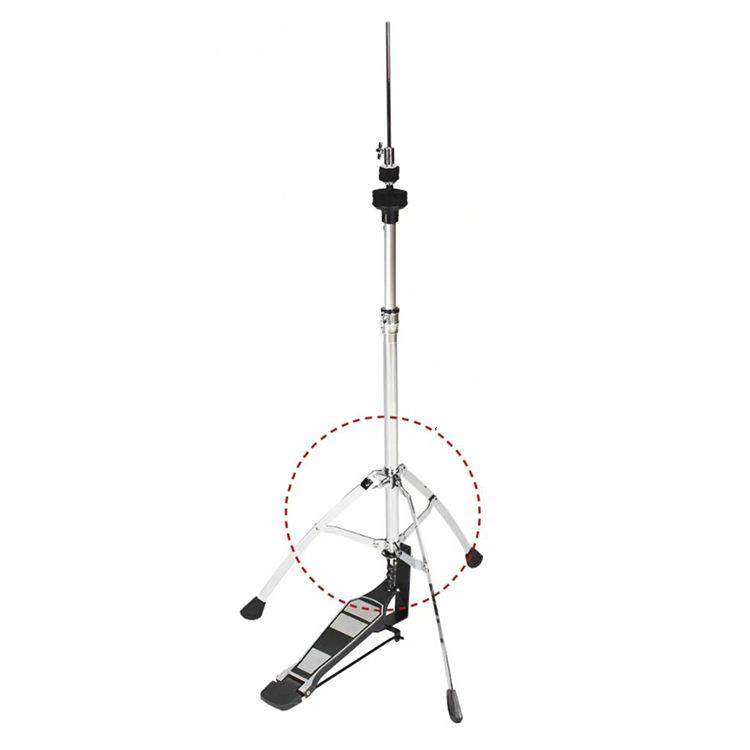 架子鼓踩镲架子爵士鼓镲片支架架子鼓脚踩嚓片架踏板插擦叉片架