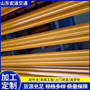 C级波形护栏乡村路波形梁钢护栏高速公路防撞护栏路侧防撞护栏板