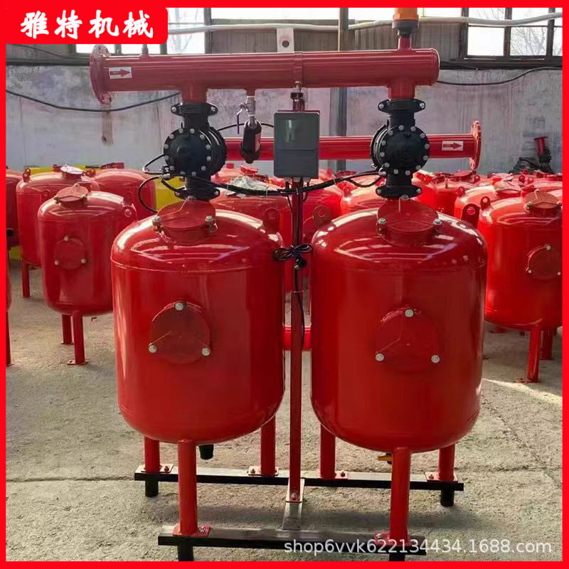 农业砂石过滤系统自动反冲洗砂石过滤器网式离心农用滴灌过滤设备