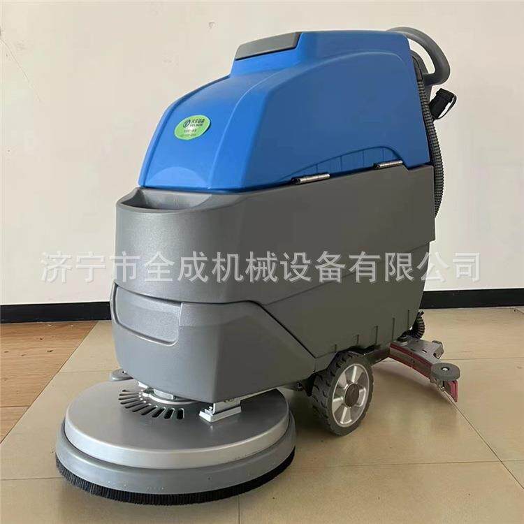全成手推式洗地机多功能拖地机超市商场地下车库工厂车间洗拖机