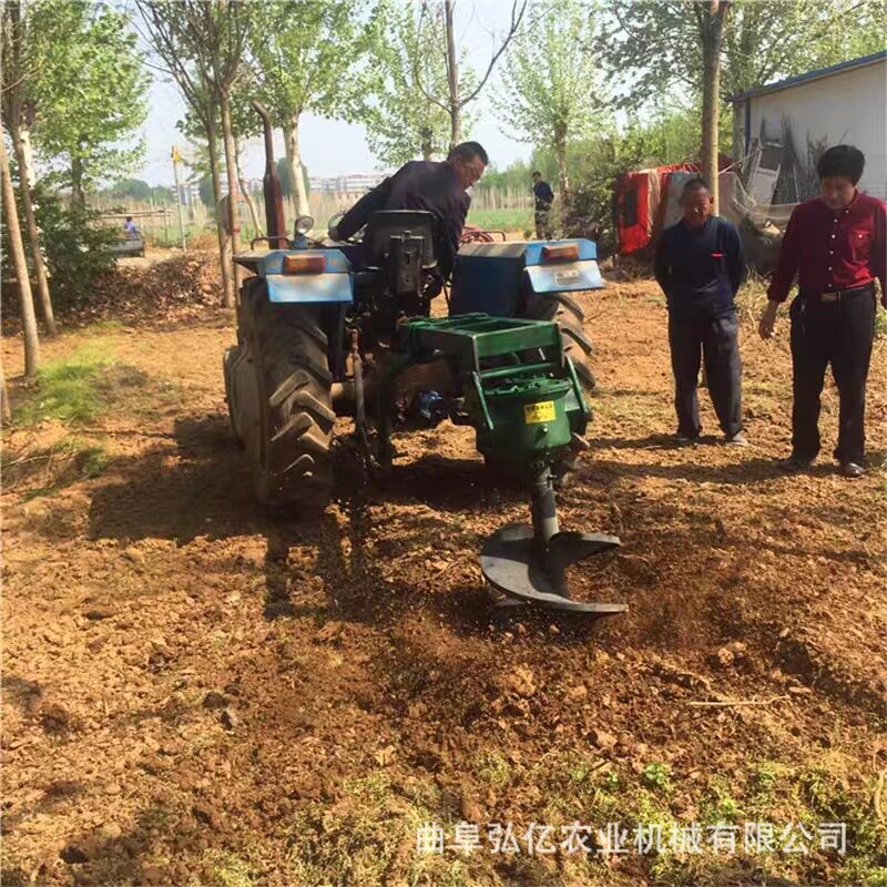 多用途果园栽树挖坑机工程钻坑打窝机园林绿化埋桩栽柱子钻眼机