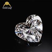 心形DEF色培育钻石GIA认证HPHT实验室培育钻石裸石净度VVS