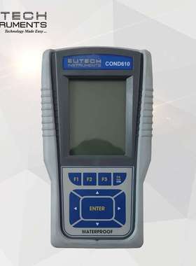 Eutech/优特防水CyberScan CON610便携电导率\电阻率\TDS\盐度仪