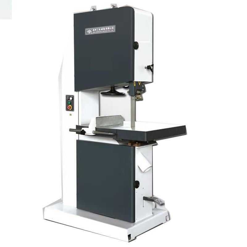 红丹木工机械实木带锯机木材家具开料机威海工友MJ396细木工带锯