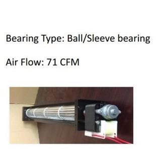 YH40300(40mm*300mm)横流风机110/220V散热冷却风扇交流风机