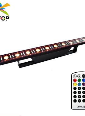 舞台电池洗墙灯12颗3瓦暖白3200K光束三合一效果灯白光频闪染色灯