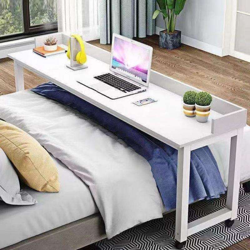 电脑桌床上书桌简易小桌子家用写字台卧室可移动懒人跨床桌床边桌