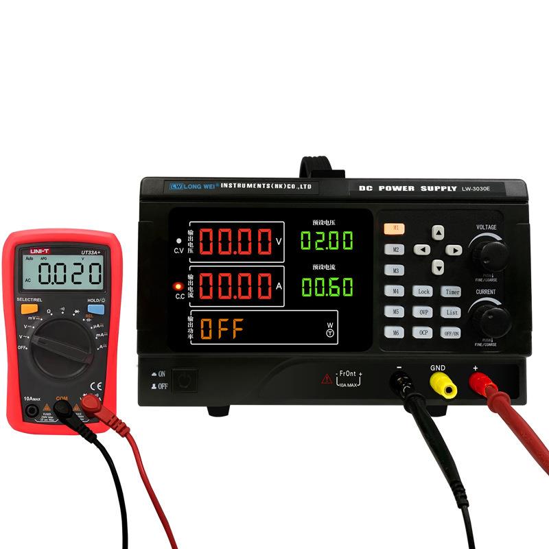 龙威带功率显示E系列数控程控电源开关电源数字带存储功能直
