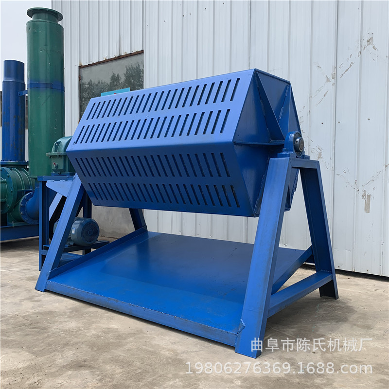 直供大型六角抛光机多型号滚筒研磨机六角回转式金属件抛光机
