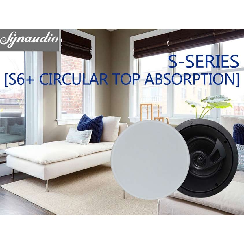 syn唱将音响家庭影院 S6+嵌入式吸顶入墙扬声器