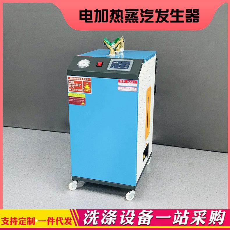 服装厂蒸汽锅炉小型干洗店手动加水蒸汽发生器蒸汽锅炉3KW