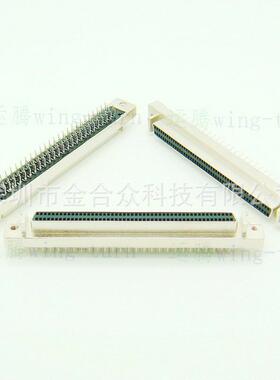 运腾MDD100FL-180SCSI直脚DB100芯直插母头PCB板卡插针