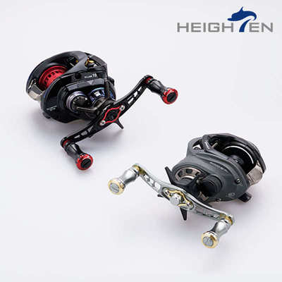 HEIGHTEN海腾渔轮滴水轮纺车轮改装航空铝35.7mmX15mm摇臂单握丸