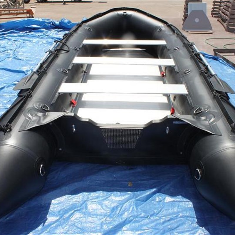 10人以上橡皮艇折叠加厚耐磨皮划艇冲锋舟钓鱼船淡水漂流海钓船