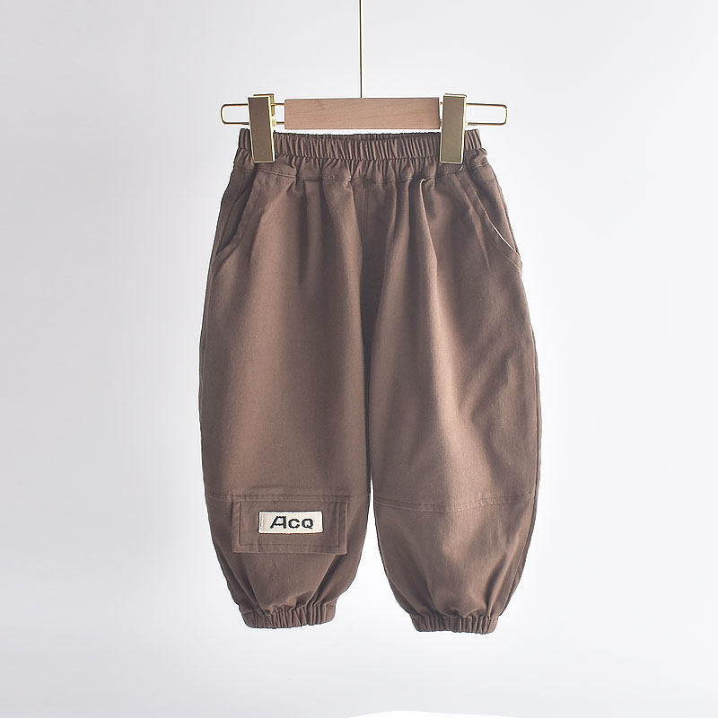 韩版休闲裤!童装男童长裤子春秋季装2023新款宝宝宽松时髦哈伦裤,童装/婴儿装/亲子装,裤子,淘宝优惠券,粉丝福利购,淘宝优惠卷