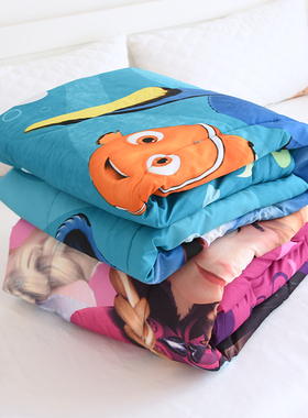 可爱卡通春夏凉被印花大被子午休儿童薄被空调被暖气房162*218CM