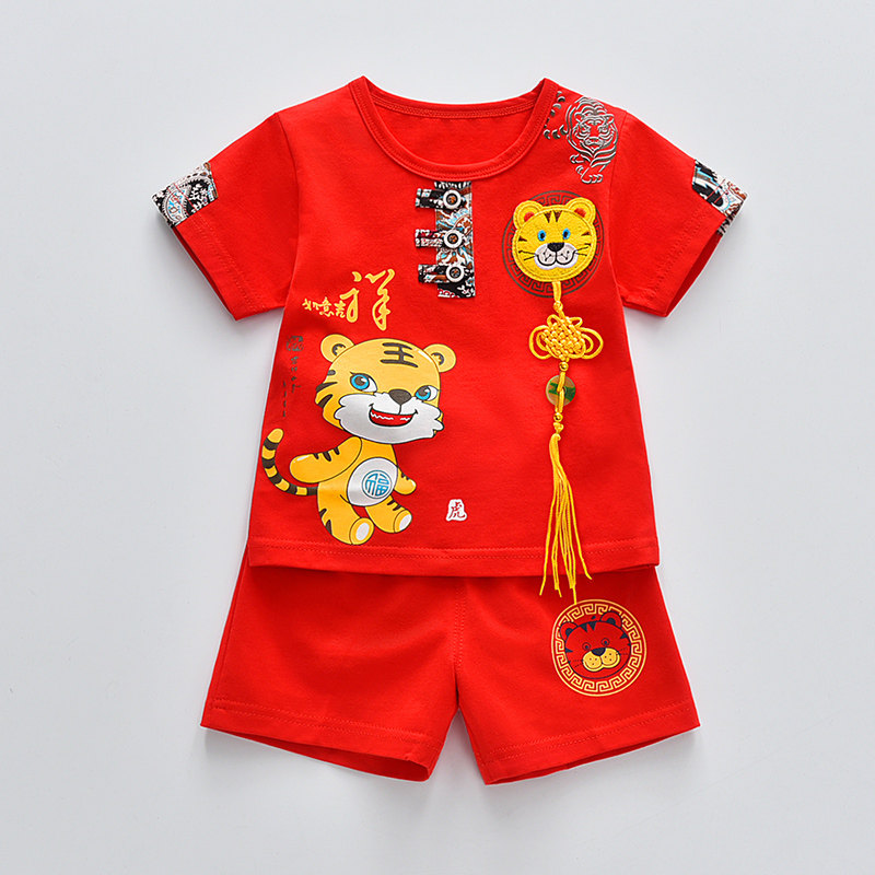 男宝宝装婴儿一周岁宴礼服男童夏季男孩抓周衣服唐装套装女宝中式,童装/婴儿装/亲子装,唐装,淘宝优惠券,粉丝福利购,淘宝优惠卷