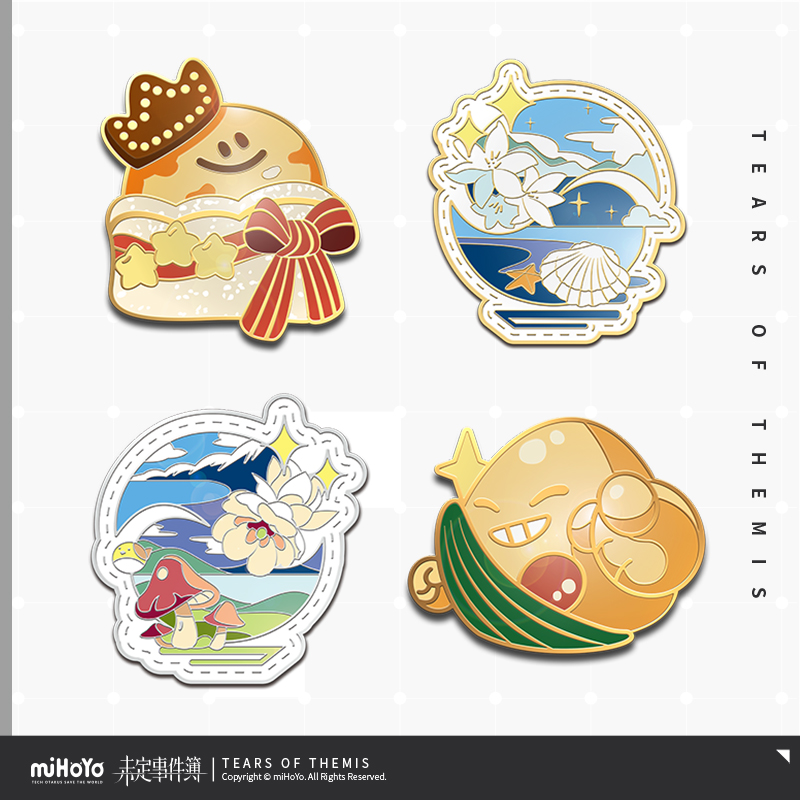 【米哈游/未定事件簿】珍藏系列 纪念金属徽章第六弹 miHoYo