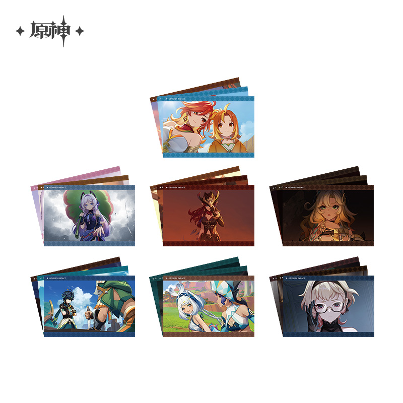 【】角色PV系列相卡及相簿 Genshin