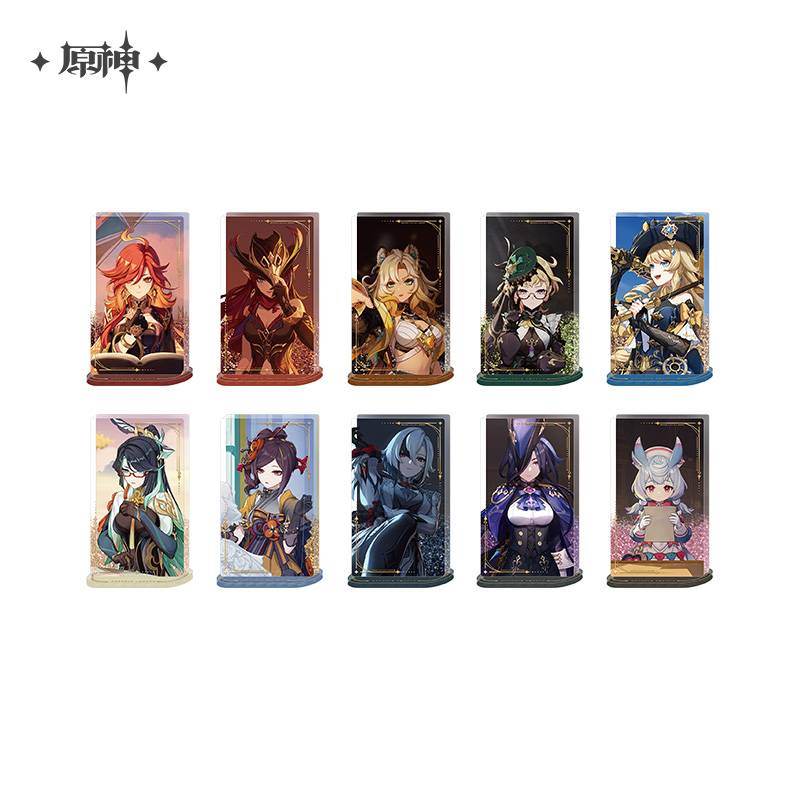 【】角色PV系列流沙立牌 Genshin