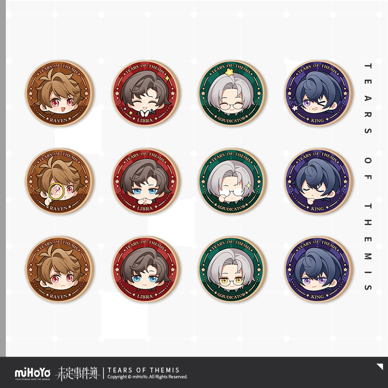 【米哈游/未定事件簿】日常系列 Q版纪念游戏币set