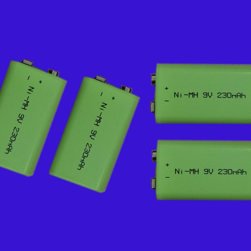 镍氢充电电池9V电池230毫安万用表仪器手持金属探测手探专用电池