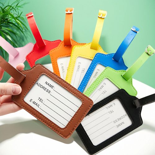 旅行李牌箱吊登机创意pu托