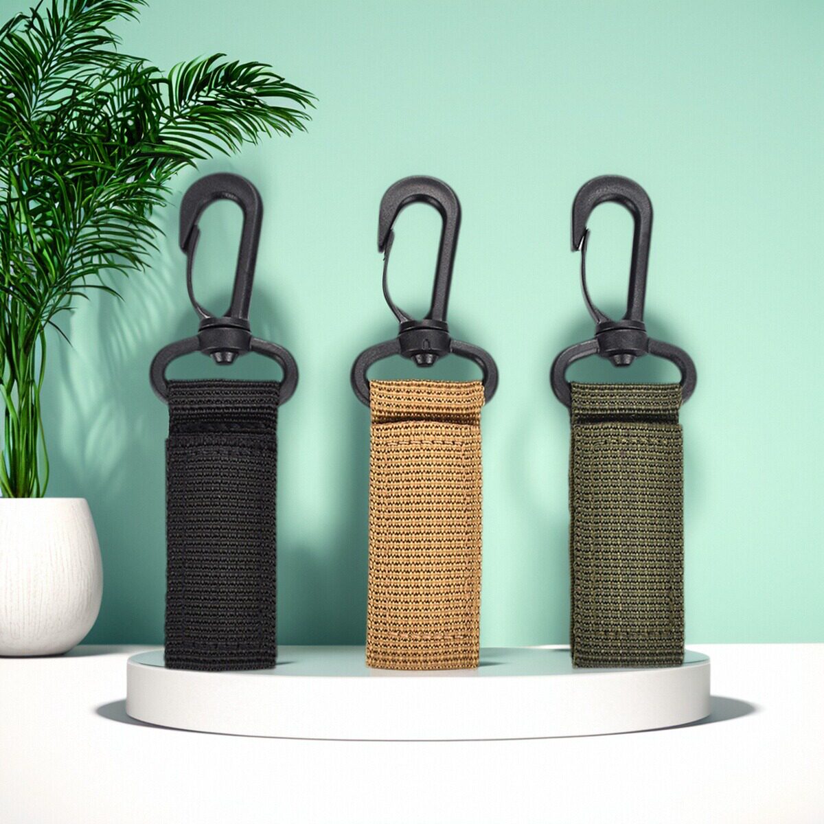 户外用品360度旋转织带挂