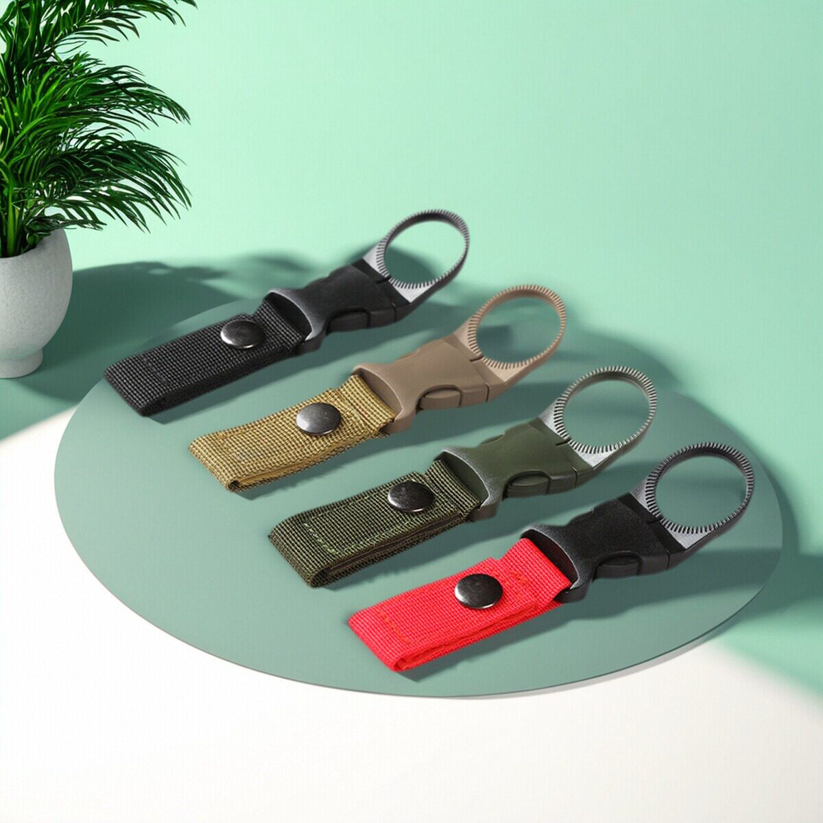 户外战术尼龙饮料瓶水挂扣