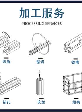 工业铝型材.2060铝型材.台面型材.30.40.50.60.80铝型材.框架型材