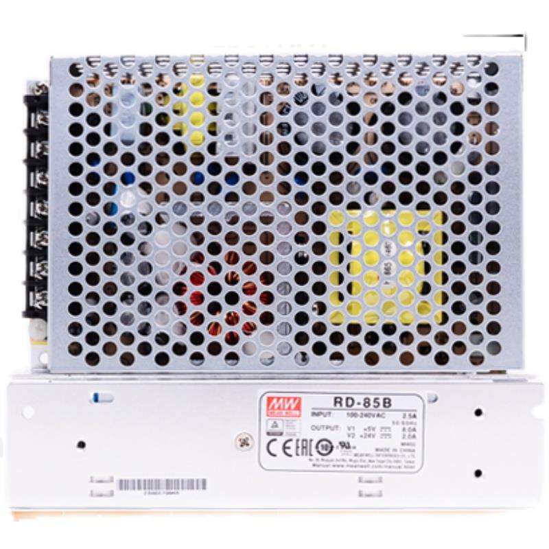 明纬开关电源RD/RID-35/50/65/85 A/B双路W输出5V12V24V/1A4A5A7A