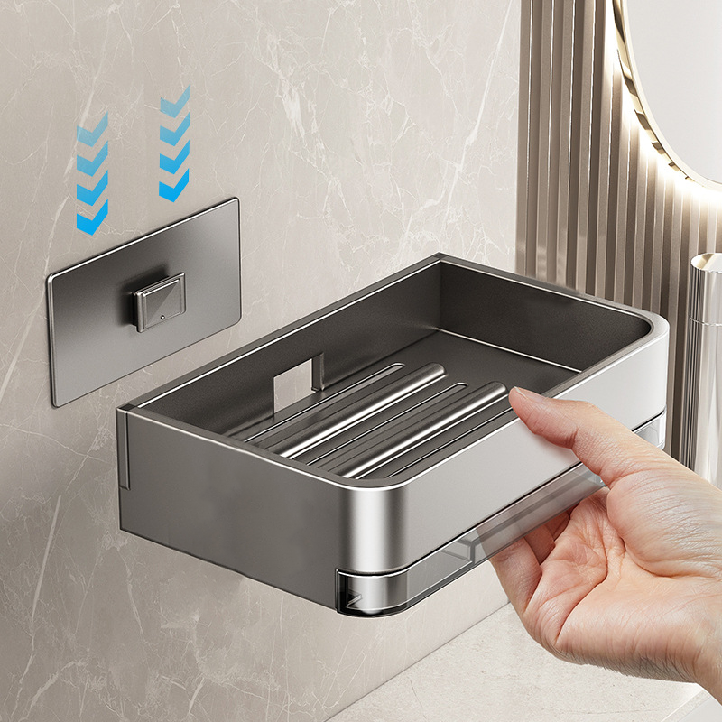 硕骋肥皂盒可拆卸清洗带沥水盒