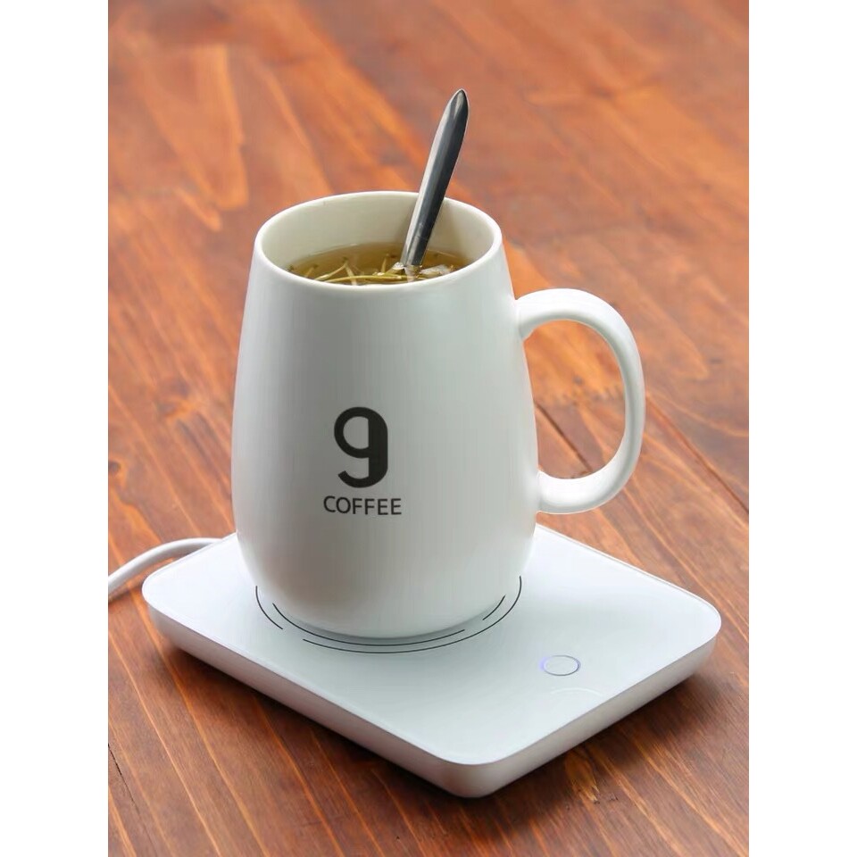 恒温杯垫 55度杯暖杯垫办公室咖啡加热底座礼盒套装55度暖暖杯垫