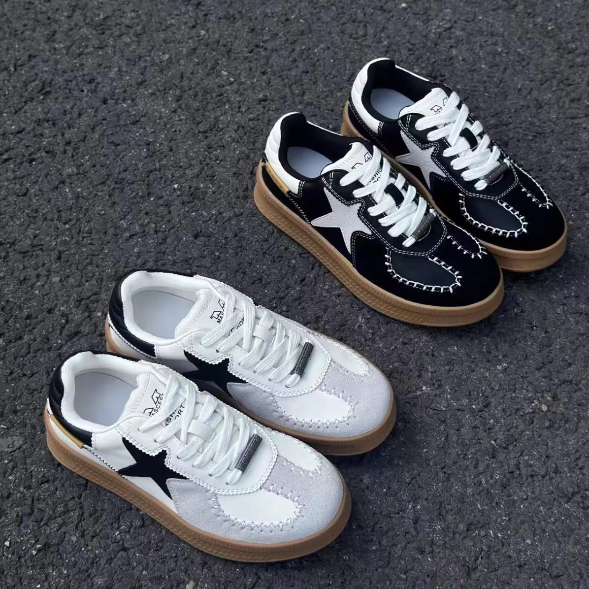 2025秋冬涂鸦德训鞋软木德训鞋