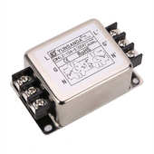 10A 004 二级220V 单相交流电源滤波器CW4L2 端子台新款