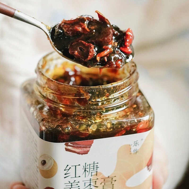 乐作｜传统红糖姜枣膏云南原汁红糖+高原小黄姜不甜腻辛辣温暖姜