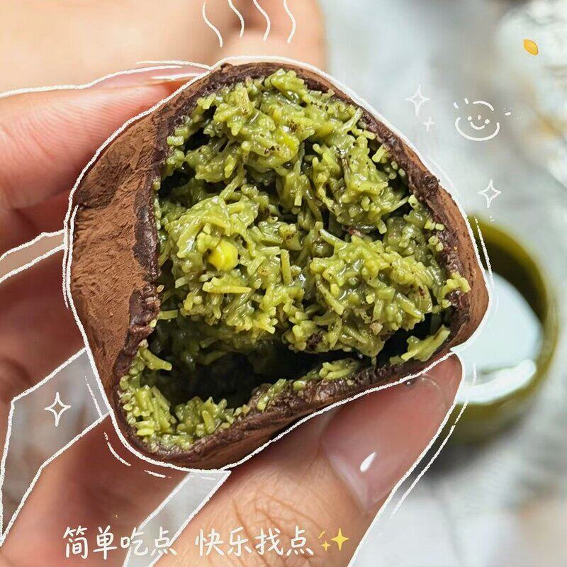 【Duke都壳】纯可可棉花糖巧克力迪拜软曲奇开心果酱丝手工专属