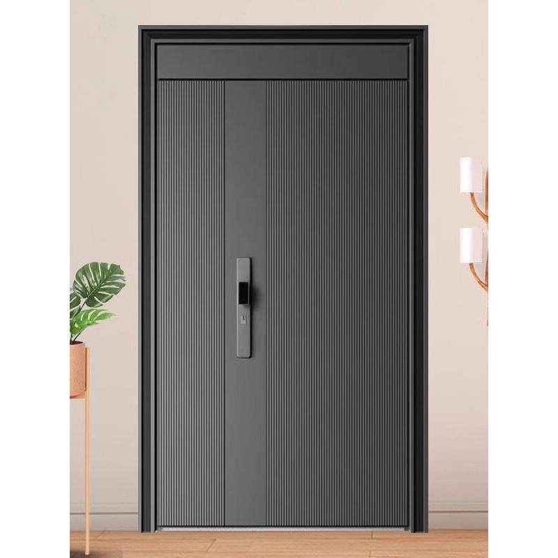 甲级防盗门家用单门入户门子母门锌合金双开大门进户门安全智能门