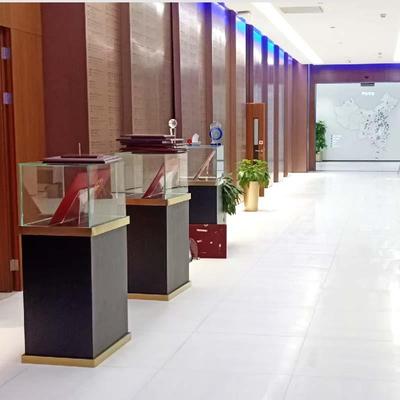 木质博物馆展柜珠宝首饰玻璃展示柜陶瓷文物古玩玉器样品陈列柜台
