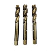 1.5 2mm不锈钢专用螺旋丝攻细牙攻头 大连含钴螺旋丝锥5