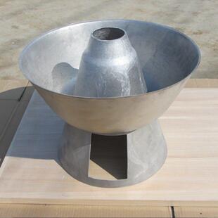 阜阳卷馍火锅 卷馍锅 大号商用手工铝锅 烧气烧炭煤炉 一休卷馍锅