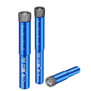 专用钻头 瓷砖打孔钻头6mm全瓷砖大理石玻璃开孔器干打打瓷砖